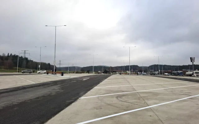 Pravá část dálniční odpočívky prošla modernizací loni