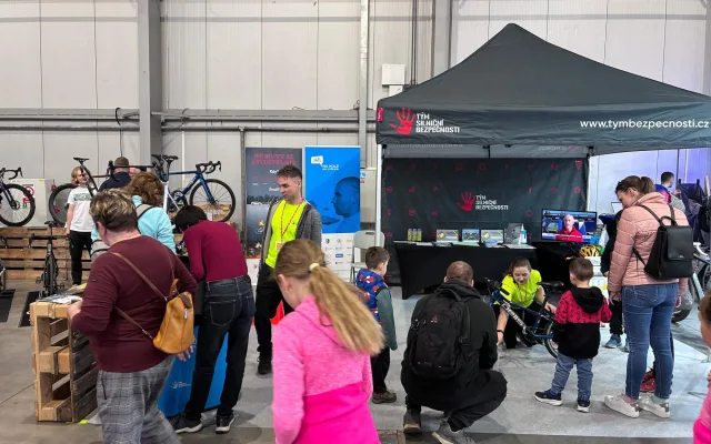 Projekt Na kole jen s přilbou se představil na veletrhu FOR BIKES