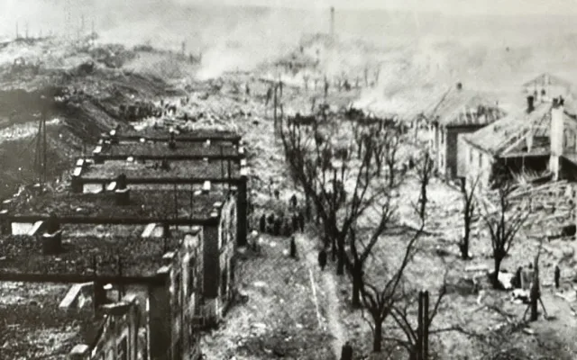Zničená kolonie Cikánka