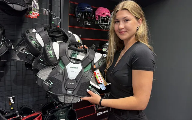 Hokejová reprezentantka Linda Vocetková