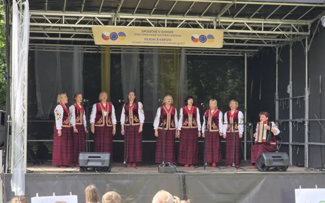 Festival Slovanské prameny propojil Čechy a Ukrajince, přišly stovky lidí