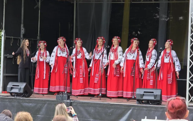 Festival Slovanské prameny propojil Čechy a Ukrajince, přišly stovky lidí