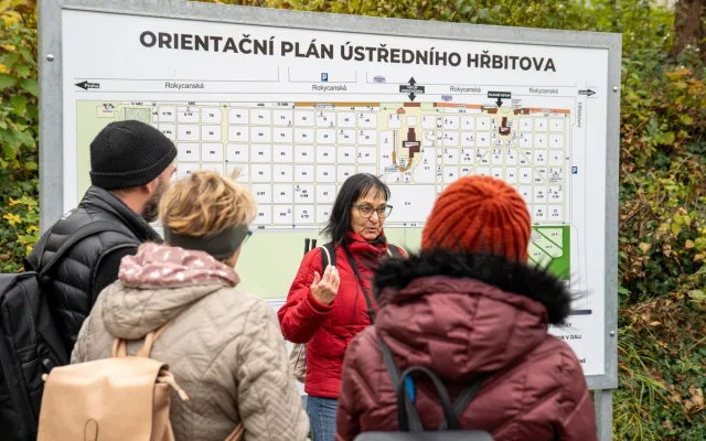 Komentovaná prohlídka k hrobům slavných osobností