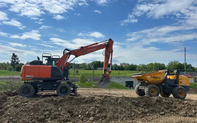U ejpovického tunelu vzniká sportovní centrum. Posed nabídne vyhlídku i pumptrack