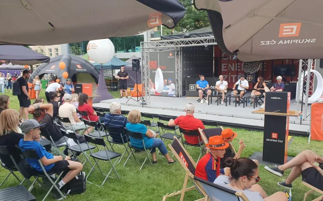 Atmosféra ČEZ Festu v Plzni 6. 6. 2026.