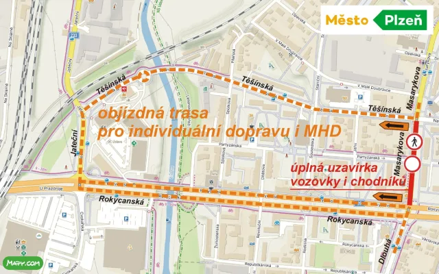 Masarykova auta MHD