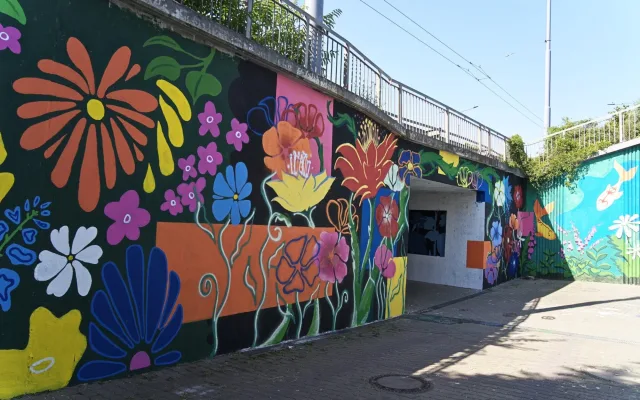 Festival WALLZ rozzářil ulice města, malby ozdobily budovy i vozovku