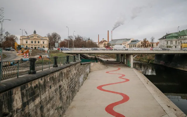 Náplavka bojuje o cenu za architekturu, mezinárodní porota ji poslala do užšího výběru