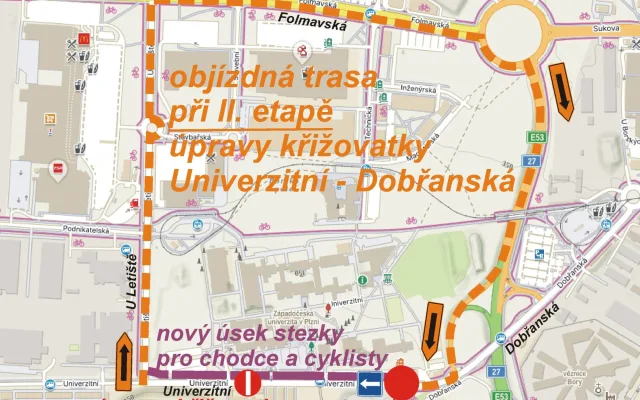Problémová křižovatka U Darebáka se změní. Přibudou semafory i nový jízdní pruh