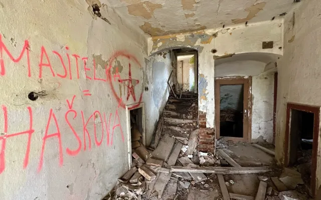 Hájovna Pustina, stav v roce 2023