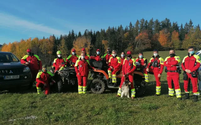 FOTOGALERIE: Pátrací akce na Šumavě
