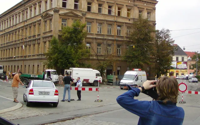 FOTOGALERIE: Povodně srpen 2002 Plzeň a okolí