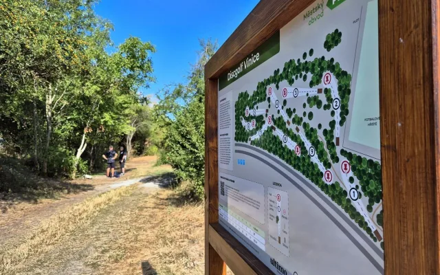 Zanedbaná plocha po letech ožívá. Vzniklo tam první discgolfové hřiště v obvodu
