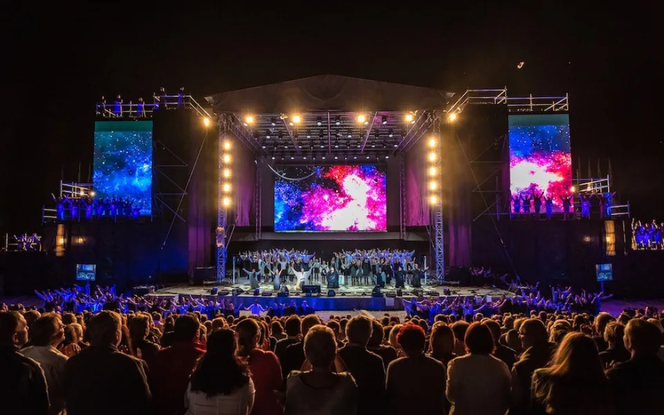 Nabucca při Noci s operou vidělo na 7500 lidí.