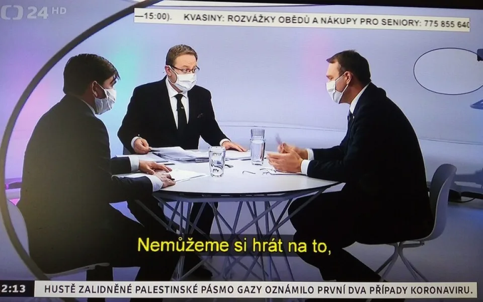 Titulkují se například Otázky Václava Moravce