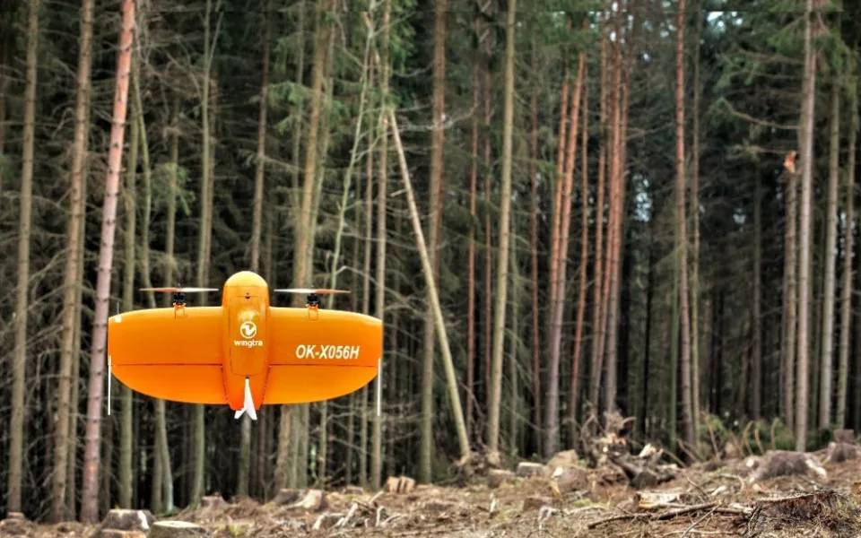 Dron v akci
