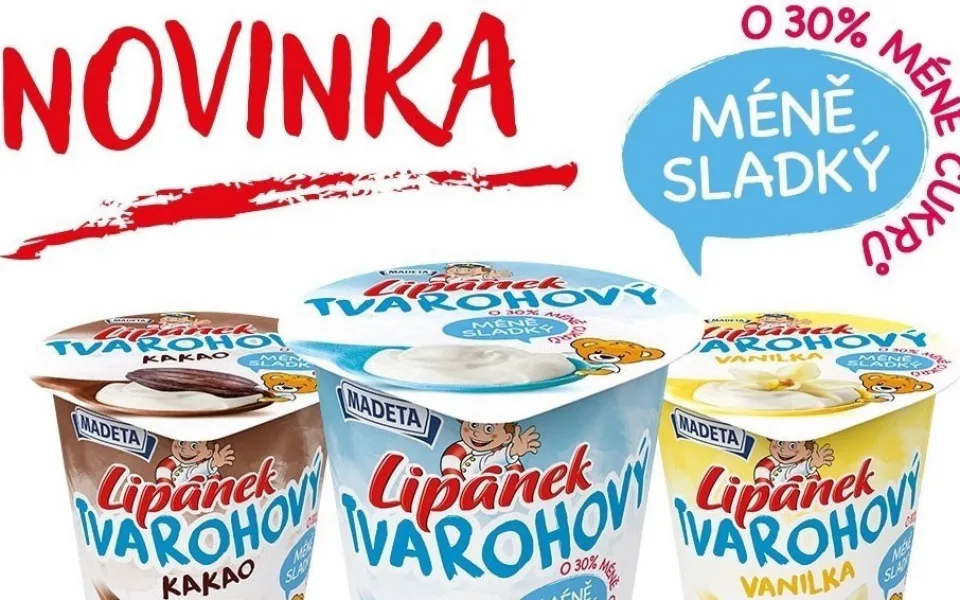 Nový TVAROHOVÝ od Lipánka
