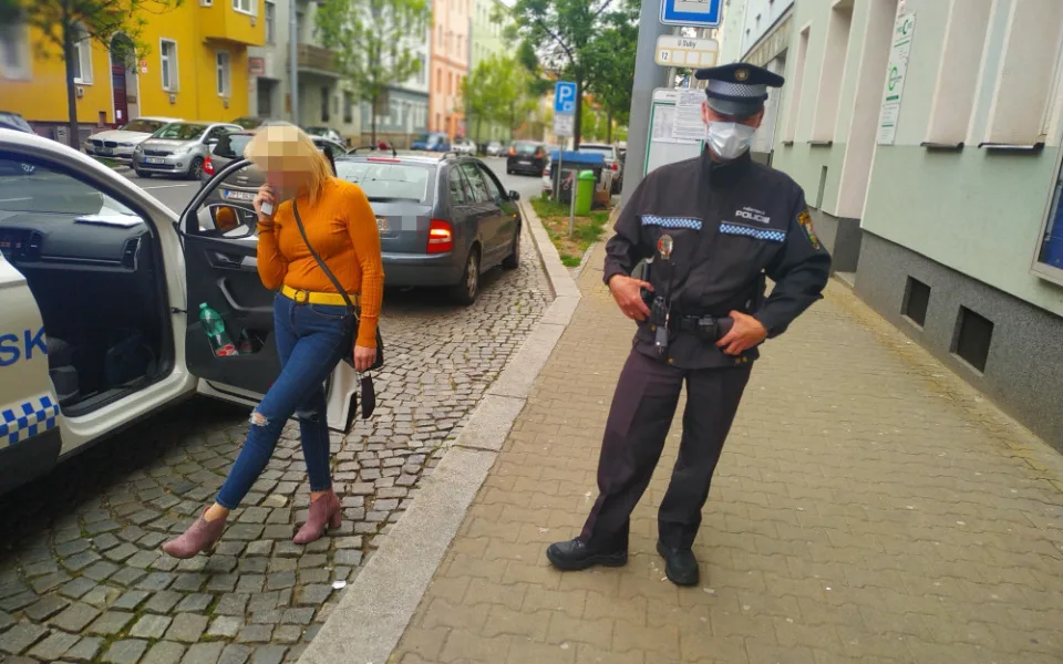 Zdrogovaná řidička