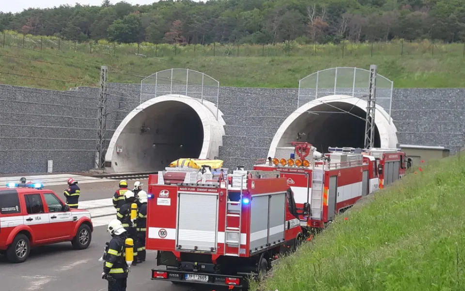 výjezd k Ejpovickému tunelu