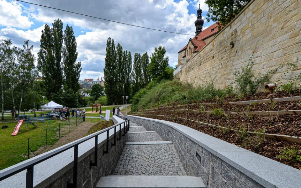 Schodiště se určitě stane rájem pro fotografy