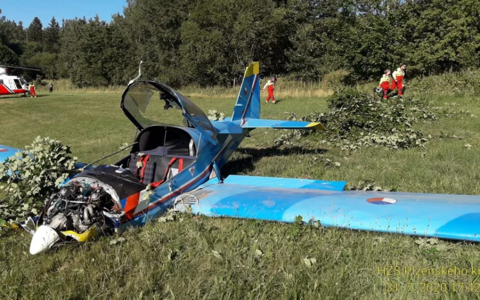 Během 14 dnů se zřítil už druhý ultralight, tentokrát na Tachovsku