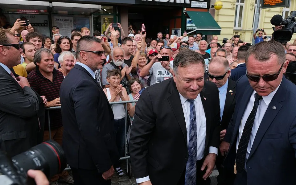 Mike Pompeo na Americké třídě
