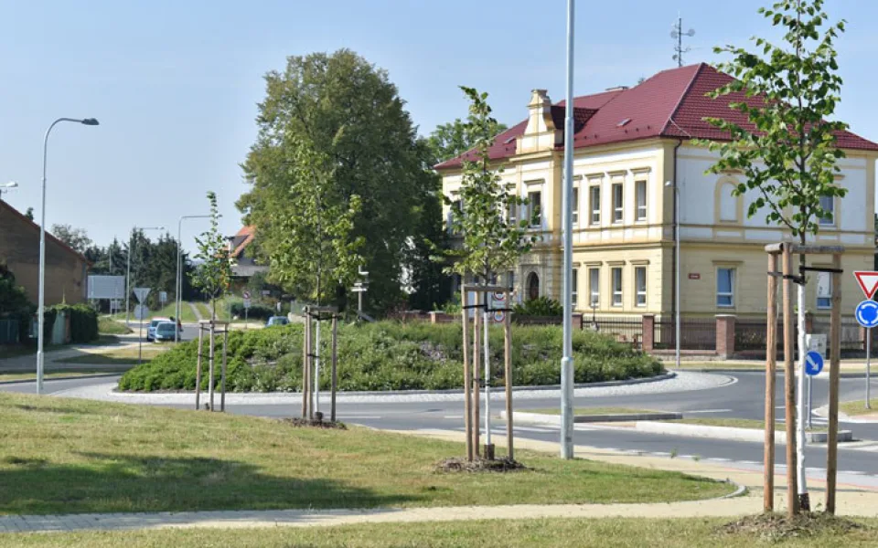 Rekonstrukce Dlážděné ulice v Radobyčicích