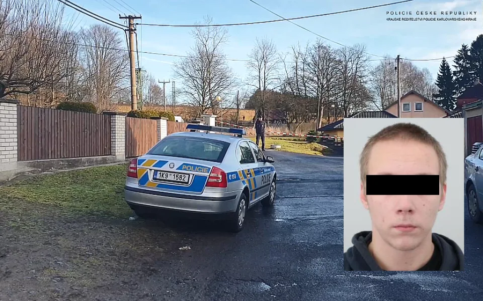 Místo činu, kde se stal vražedný útok a obžalovaný pachatel