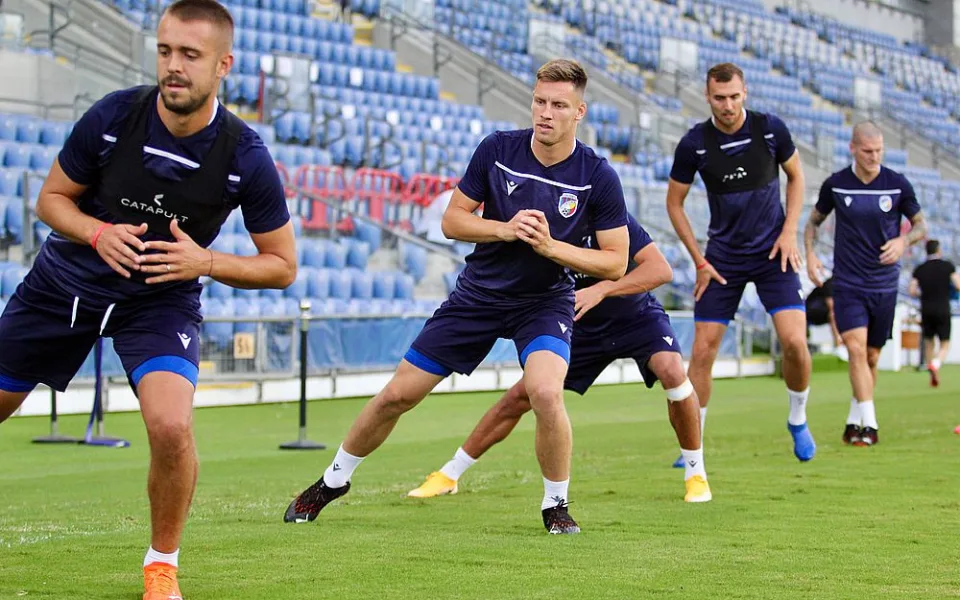 Viktoriáni absolvovali hned po příletu večerní trnénink