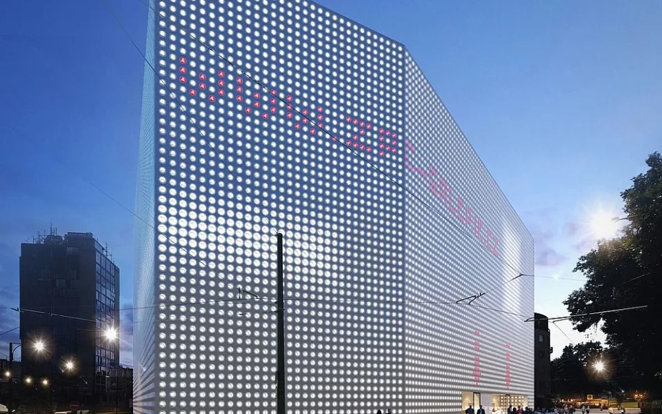 Takto by měla vypadat nová budova krajské galerie podle vítězného návrhu architektonické soutěže