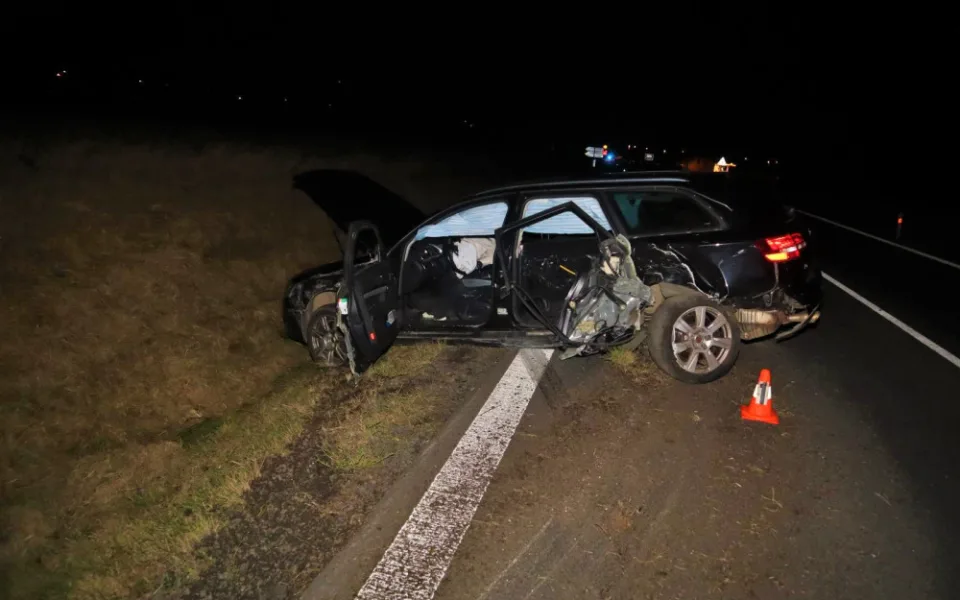 Vozidlo AUDI řídil zcela jistě řidič pod vlivem alkoholu