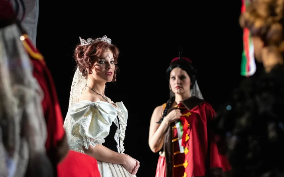 Michaela Gemrotová v roli Elizabeth
