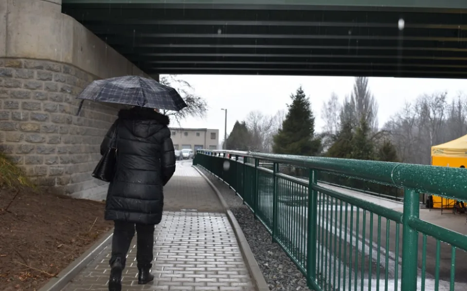 Chodci už mohou využívat zrekonstruovaný podchod v Potoční ulici na Doubravce