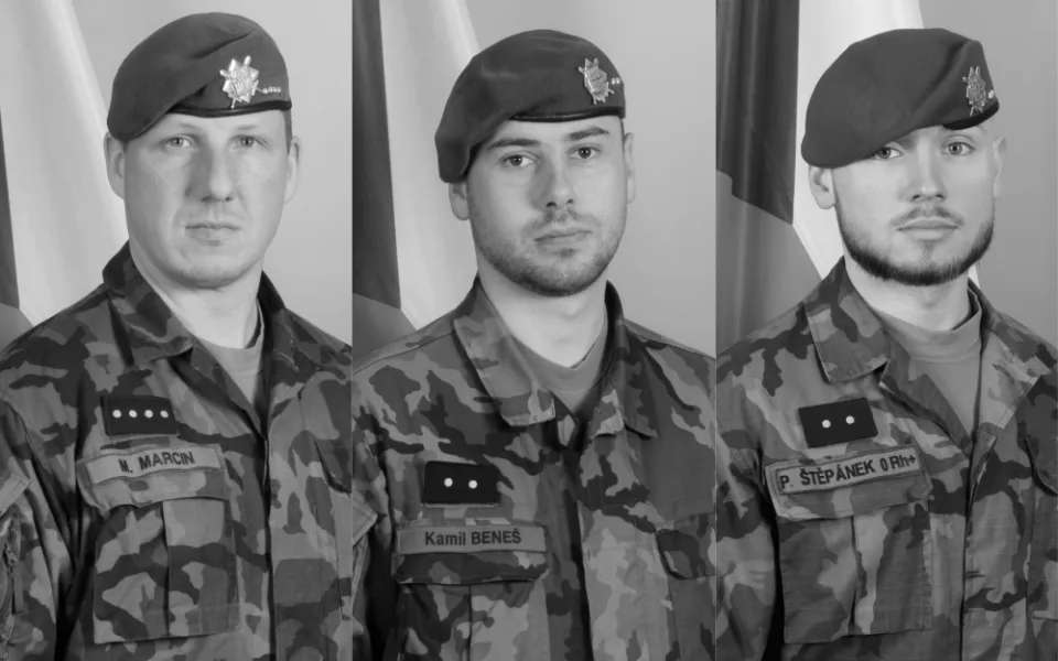 Martin Marcin, Kamil Beneš a Patrik Štěpánek