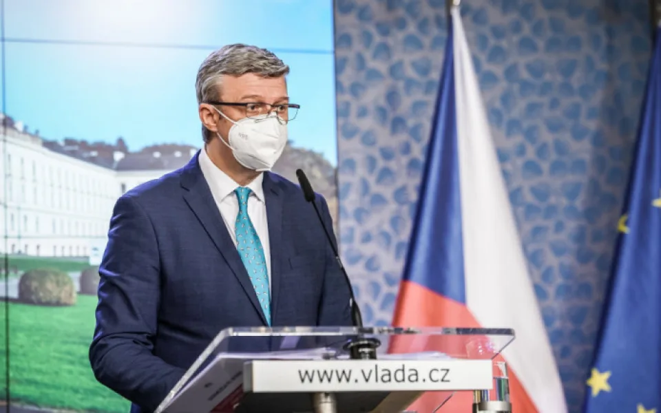 Ministr průmyslu a obchodu Karel Havlíček
