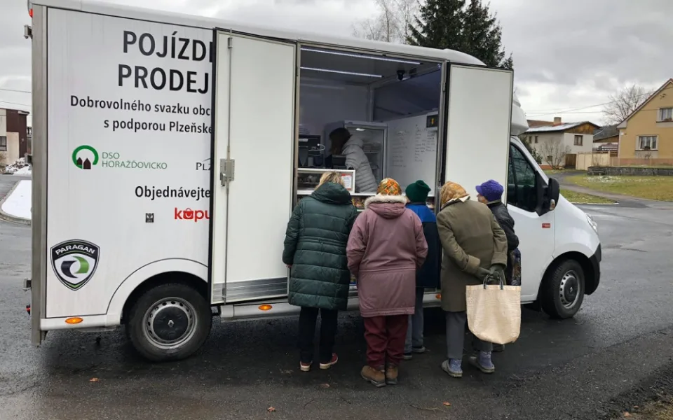 Pojízdná prodejna Horažďovicko