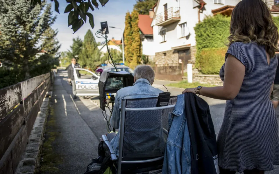 foto z natáčení