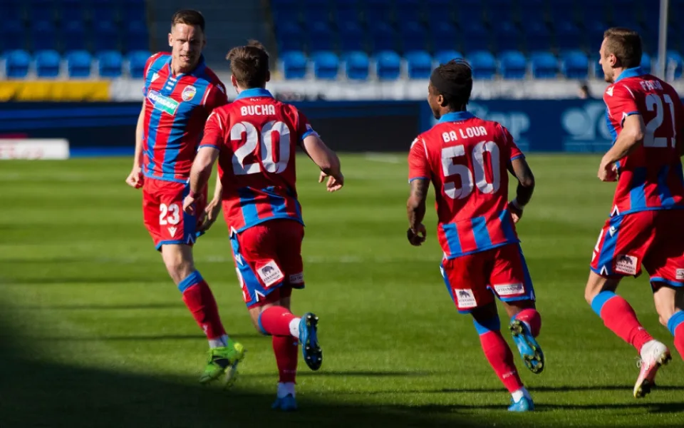 Po koronavirové pauze bere Viktoria vítězství, přehrála doma Budějovice 2:1