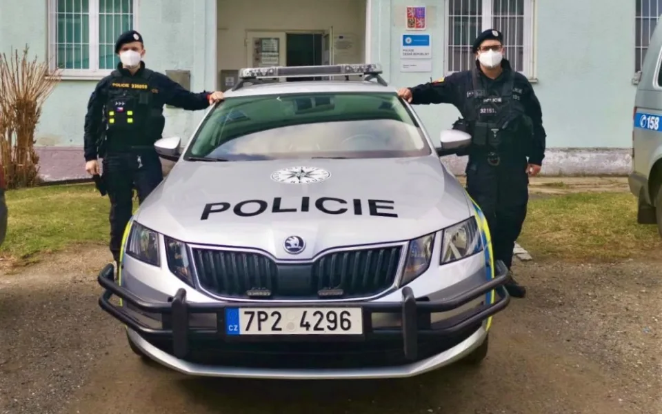 Policisté záchrana