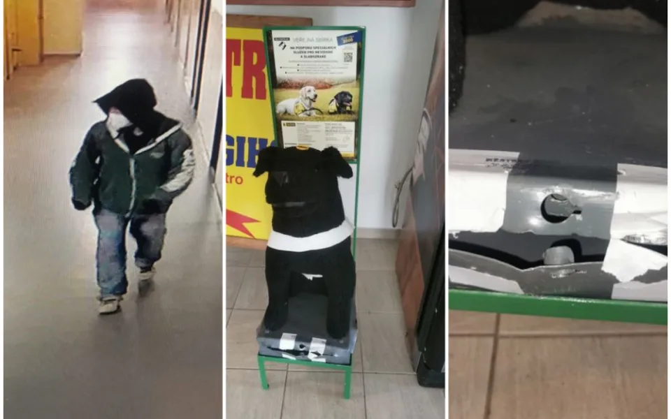 Zloděj vykradl kasičku ze sbírky pro slabozraké a nevidomé