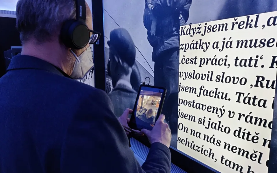 Unikátní výstava odvypráví příběhy pamětníků pomocí moderních technologií