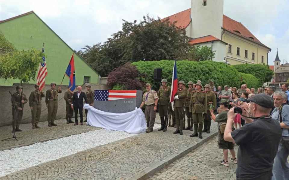 Domažlice mají nový památník osvobození, foto: Město Domažlice
