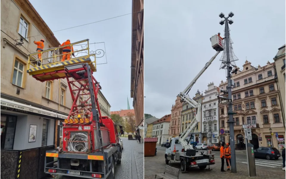 foto: Josef Smolík, vedoucí střediska veřejného osvětlení ve společnosti PMDP