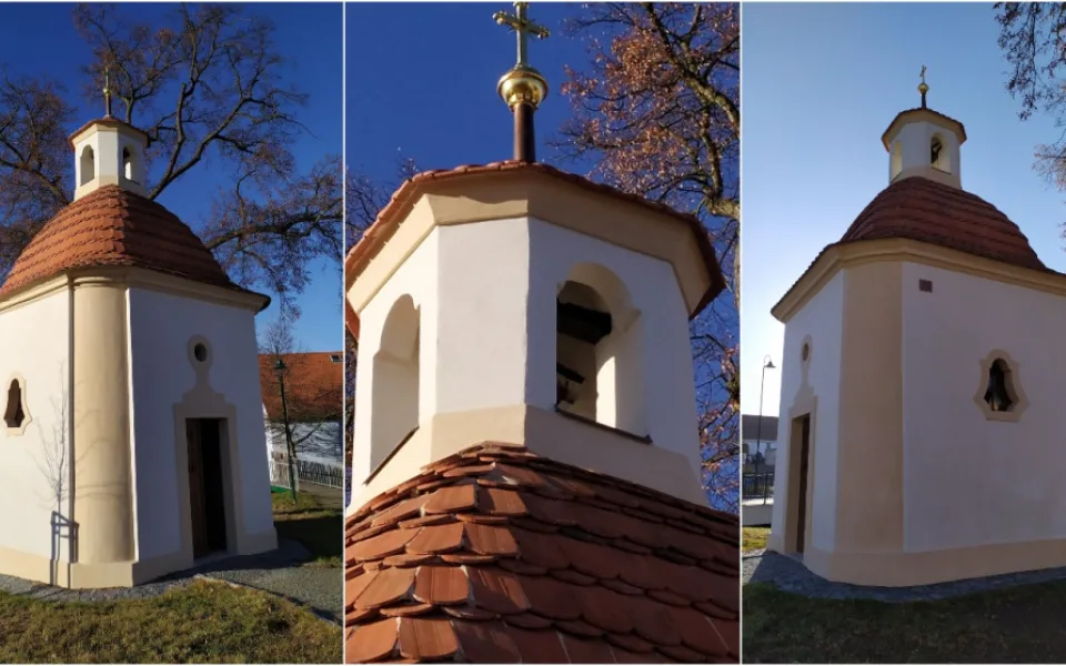 Barokní kaplička se po více než 30 letech dočkala opravy