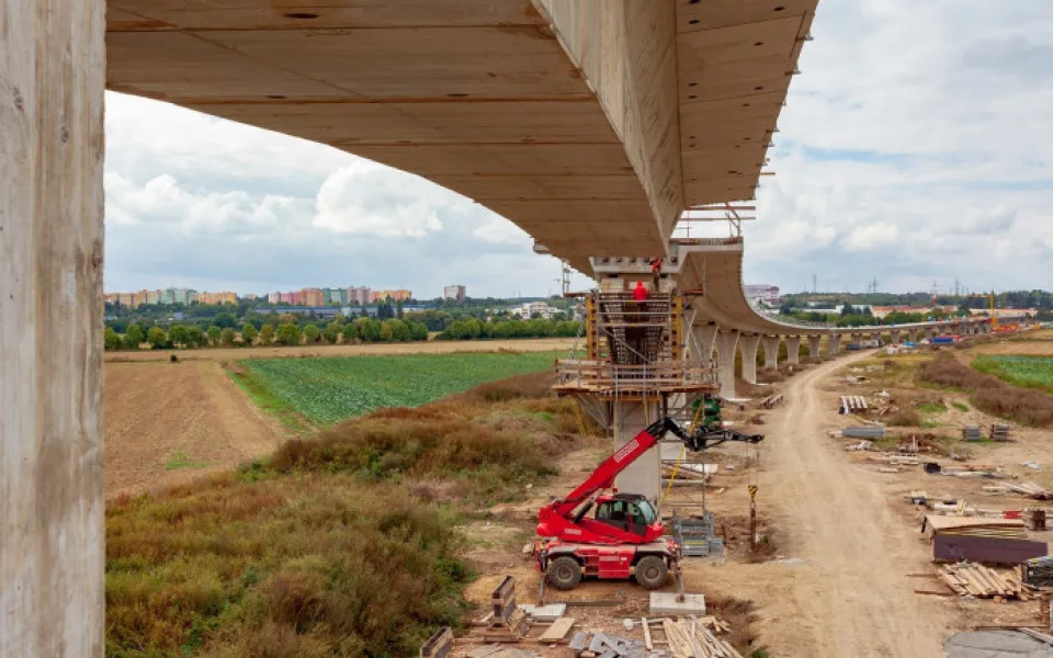 Největší stavbou Plzeňského kraje bude i příští rok západní okruh Plzně za 2,2 miliardy Kč