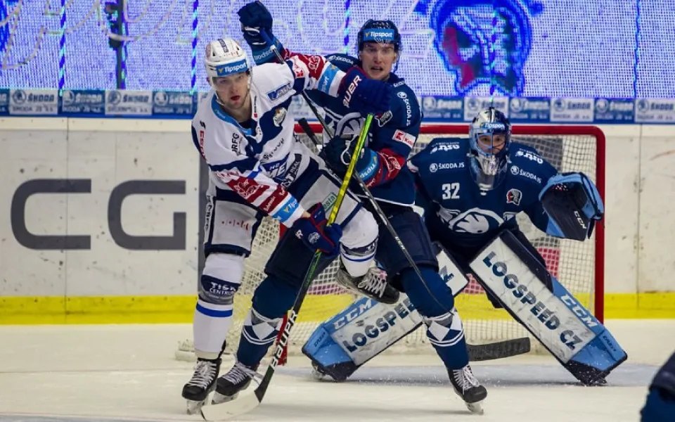Plzeň díky hattricku Martina Langa zdolala v hokejové extralize Kometu 6:3