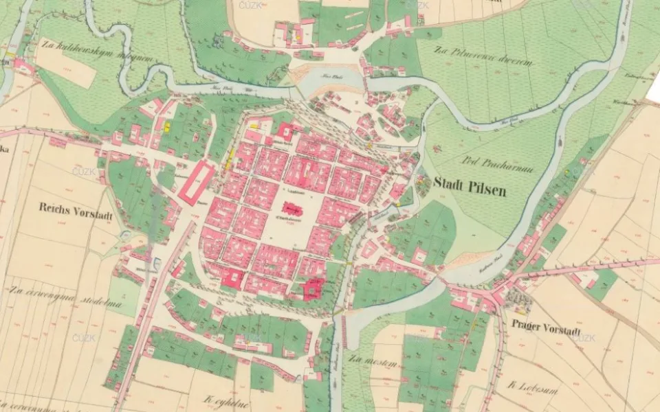 Vědci zpracovávají staré katastrální mapy. Podívejte se, jak to u vás vypadalo v roce 1826