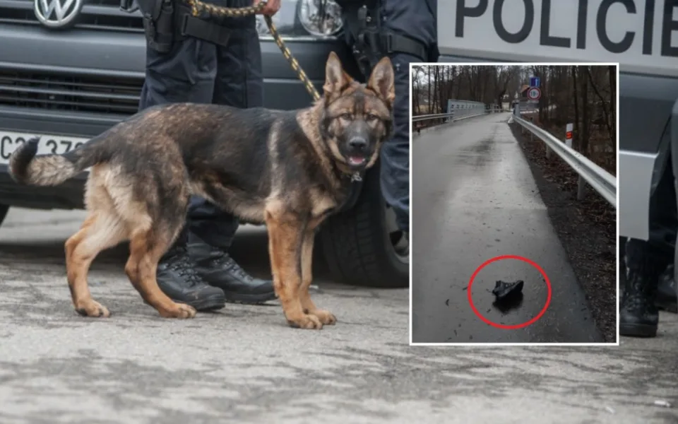 Nález odložených pánských bot nedaleko od mostu přes Úslavu rozpoutal rozsáhlou pátrací akci