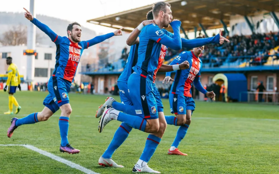 Viktoriánům se podařilo otočit zápas ve Zlíně, nakonec vyhráli 2:1