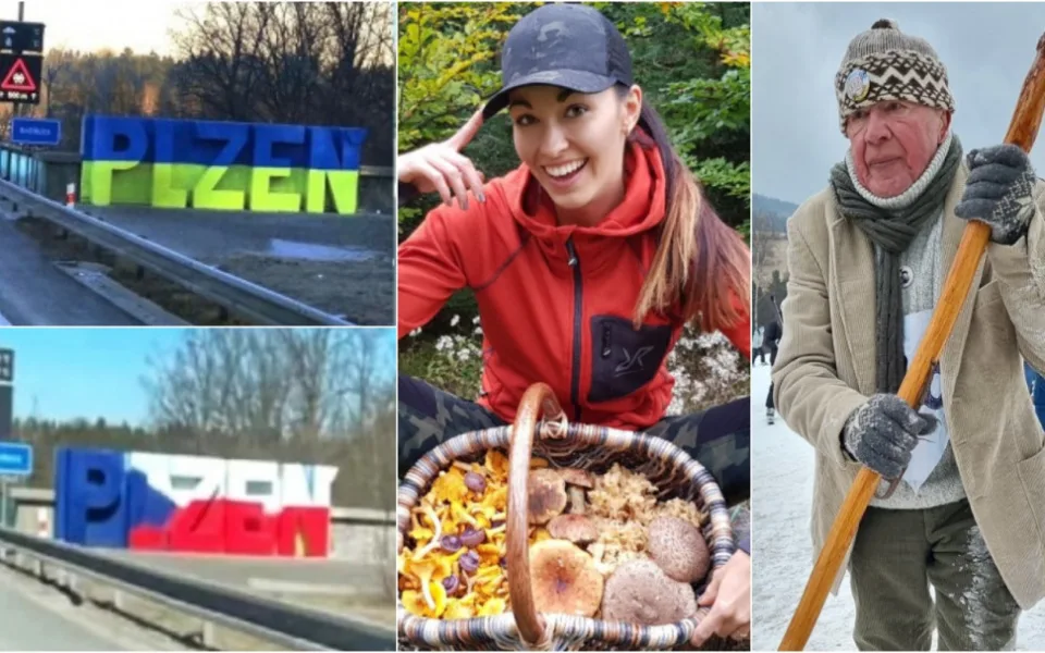 BŘEZEN 2022: Přestříkání ukrajinských barev, příběh nejznámější české houbařky i odchod Šumavské legendy
